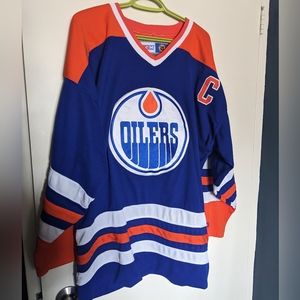 Large Oilers Gretzky #99 Jersey - CCM 🏒